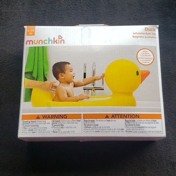 Munchkin Inflatable Baby Bathtub - Picture 1 of 3